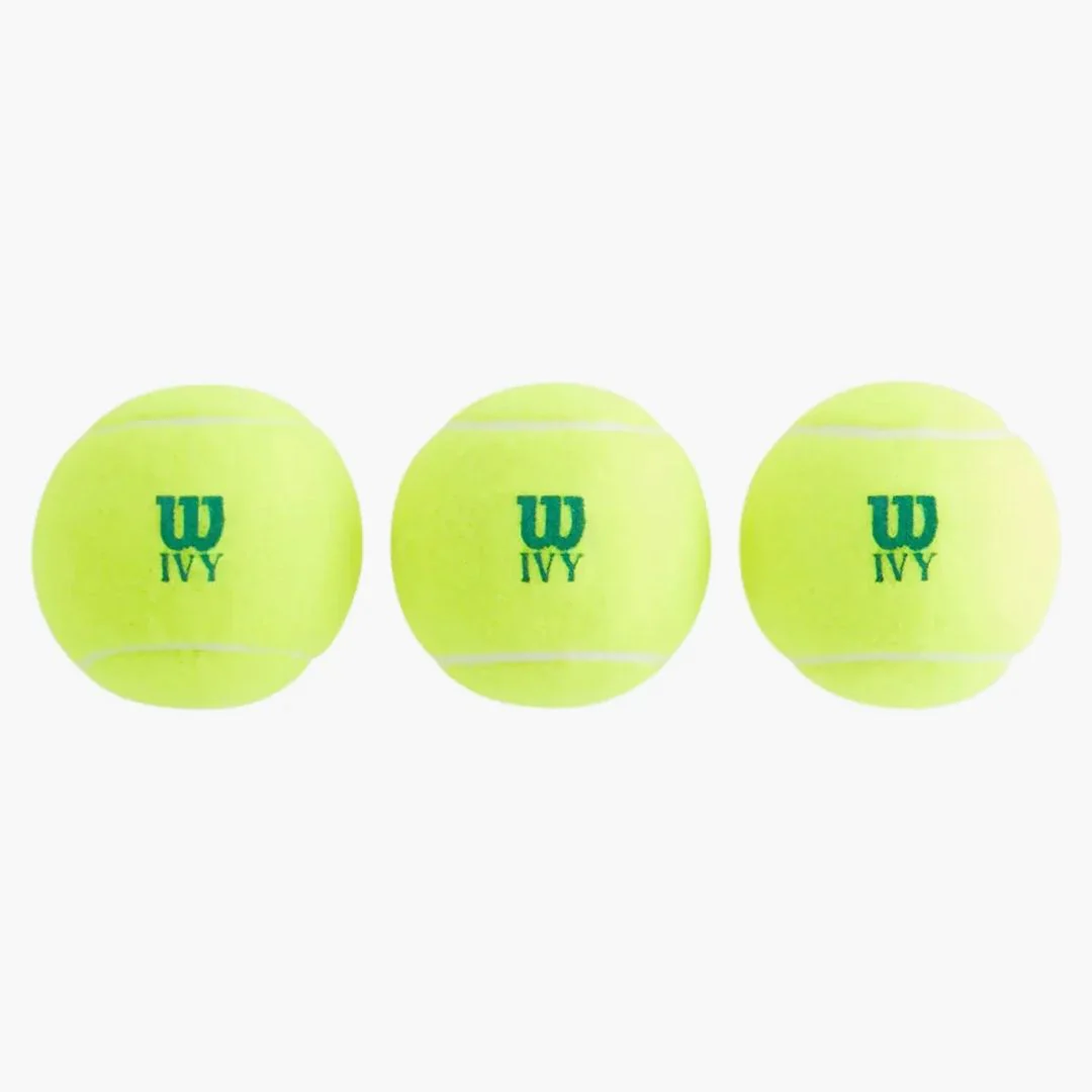 Kith Ivy Padel Ball Set (3 Pack) Yellow