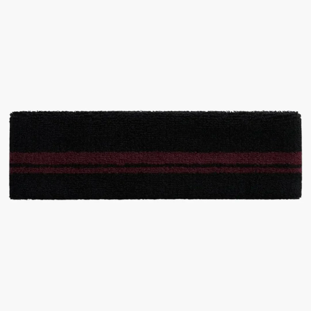 Kith Ivy Wilson Terry Stripe Headband Black - Image 2