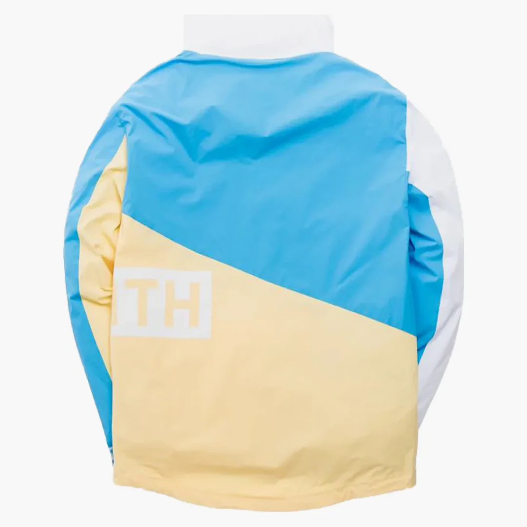 Kith Madison Jacket Sky Blue/pale Yellow/white - Image 2