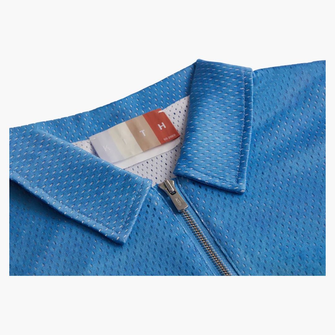 Kith Printed Devoe Quarter Zip Bloom - Image 3