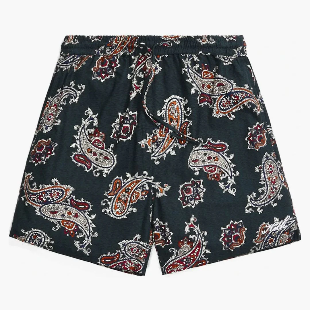Kith Silk Cotton Printed Active Shorts Stadium - Image 2