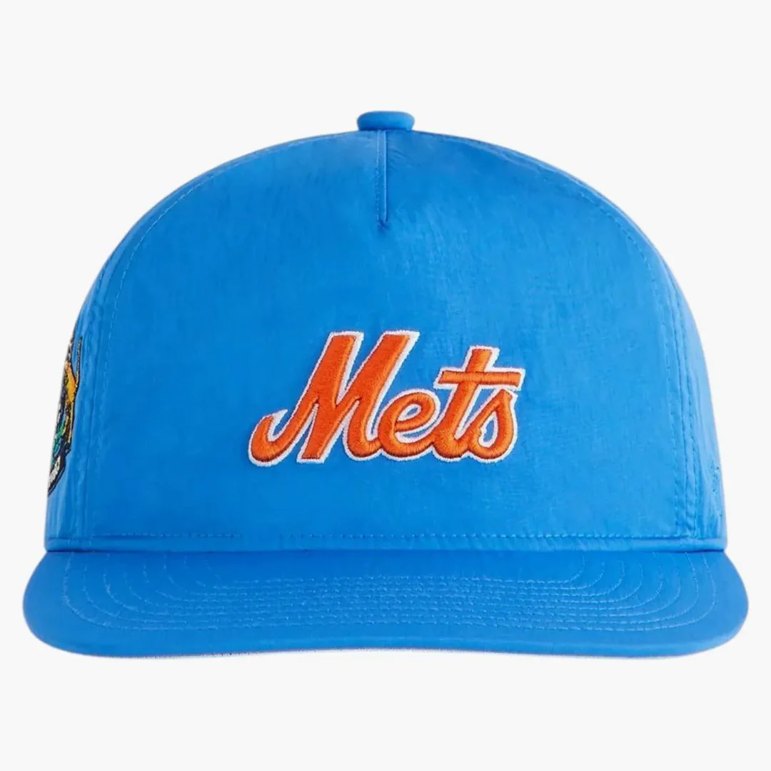 Kith X '47 For The New York Mets Wrinkle Nylon Hitch Snapback Royal - Image 2