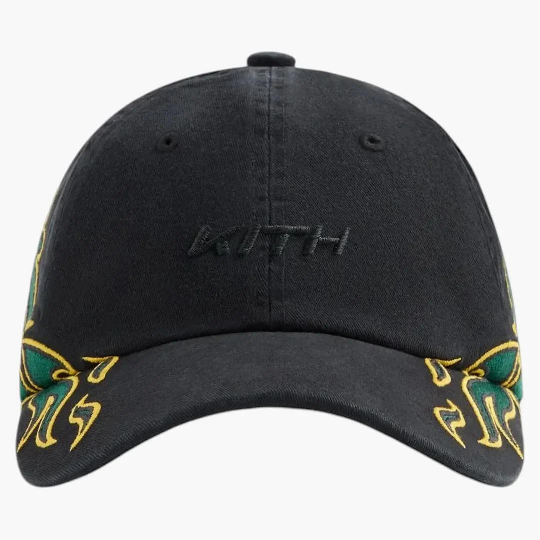 Kith X Adidas Football Flames Cap Black/green