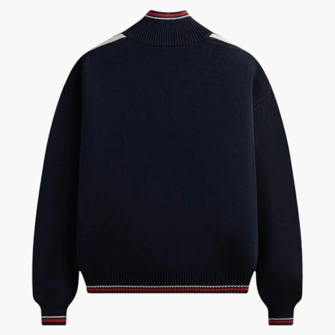 Kith X Adidas Football Knit Full-zip Jacket Legend Ink - Image 2