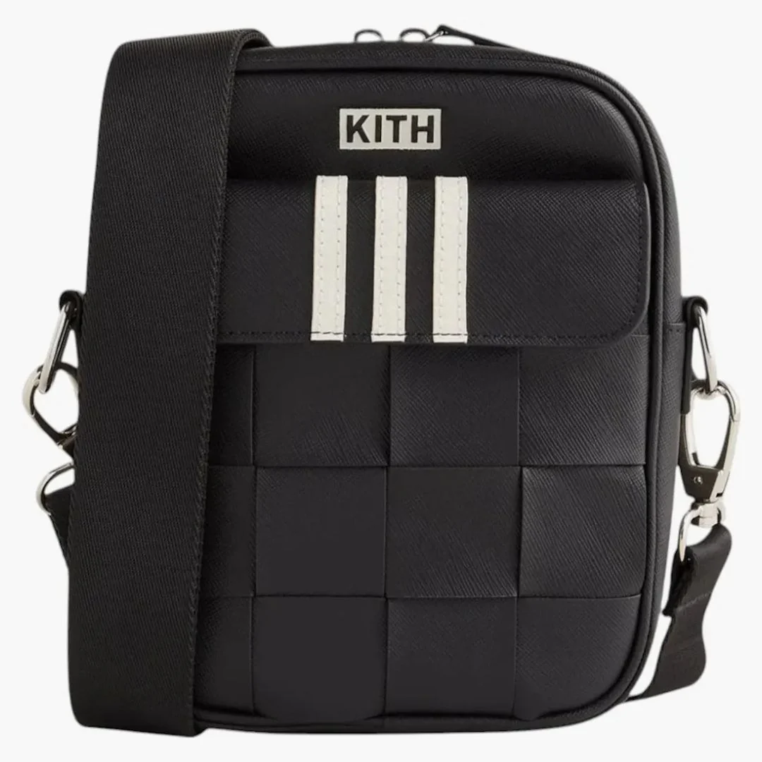 Kith X Adidas Football Leather Crossbody Black