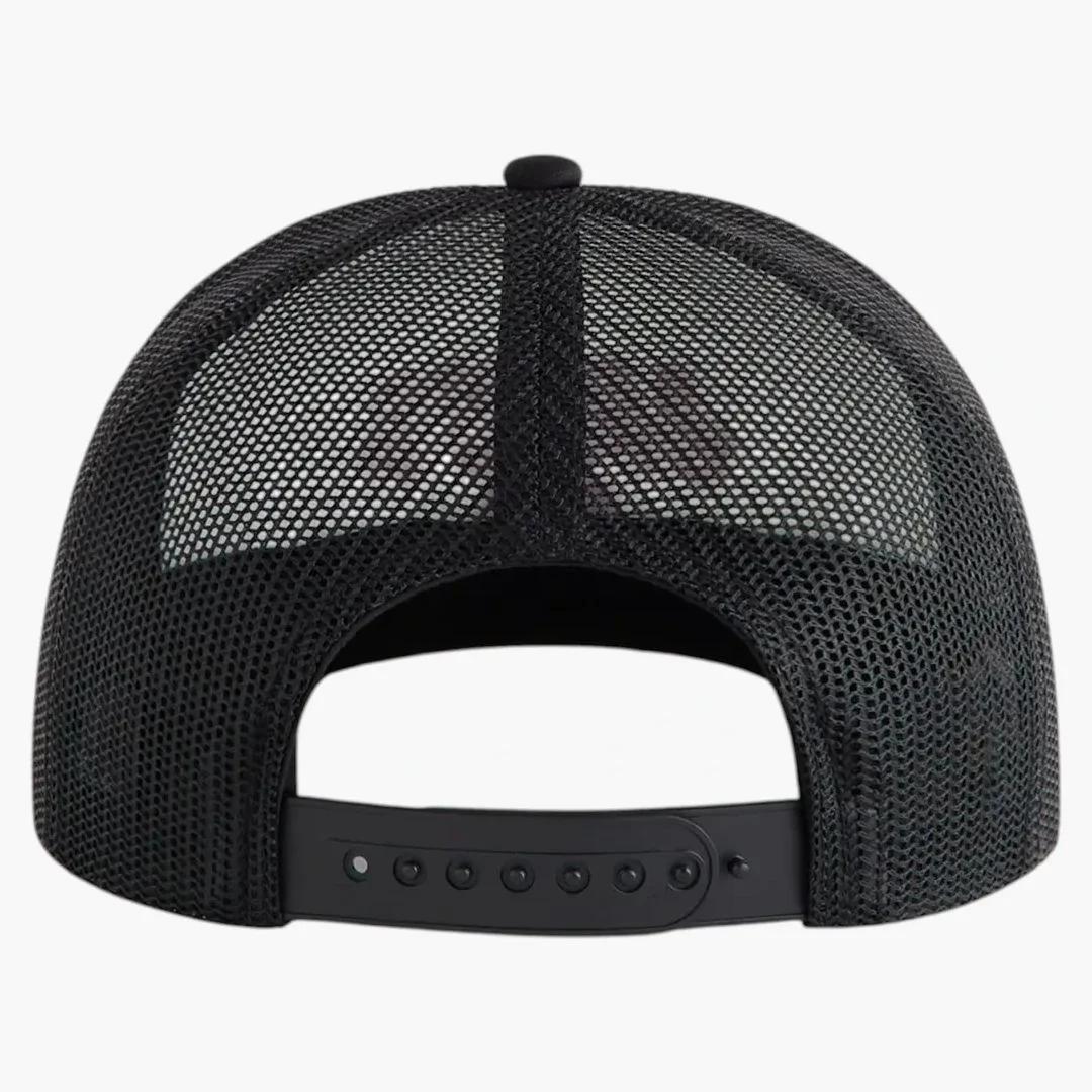 Kith X Jaws Ripple Poly Foam Nolan Trucker Hat Black - Image 2