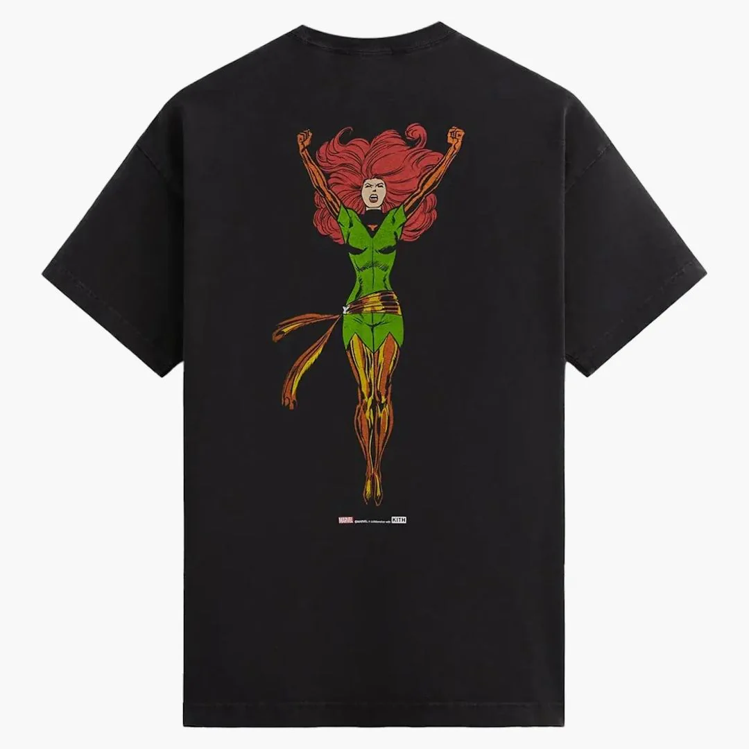 Kith X Marvel X-men Phoenix Tee Black Ph - Image 2