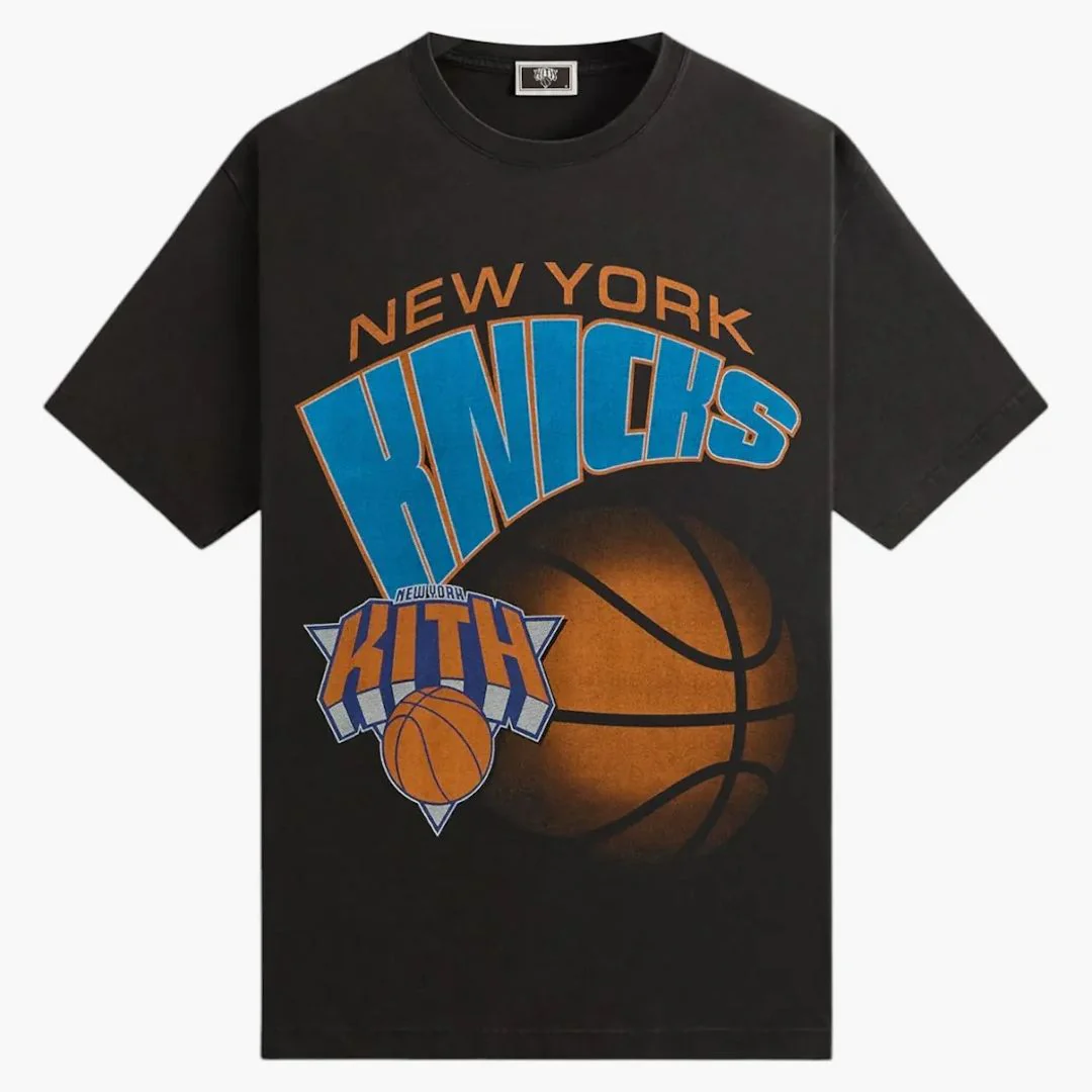 Kith X New York Knicksever Vintage Tee Black