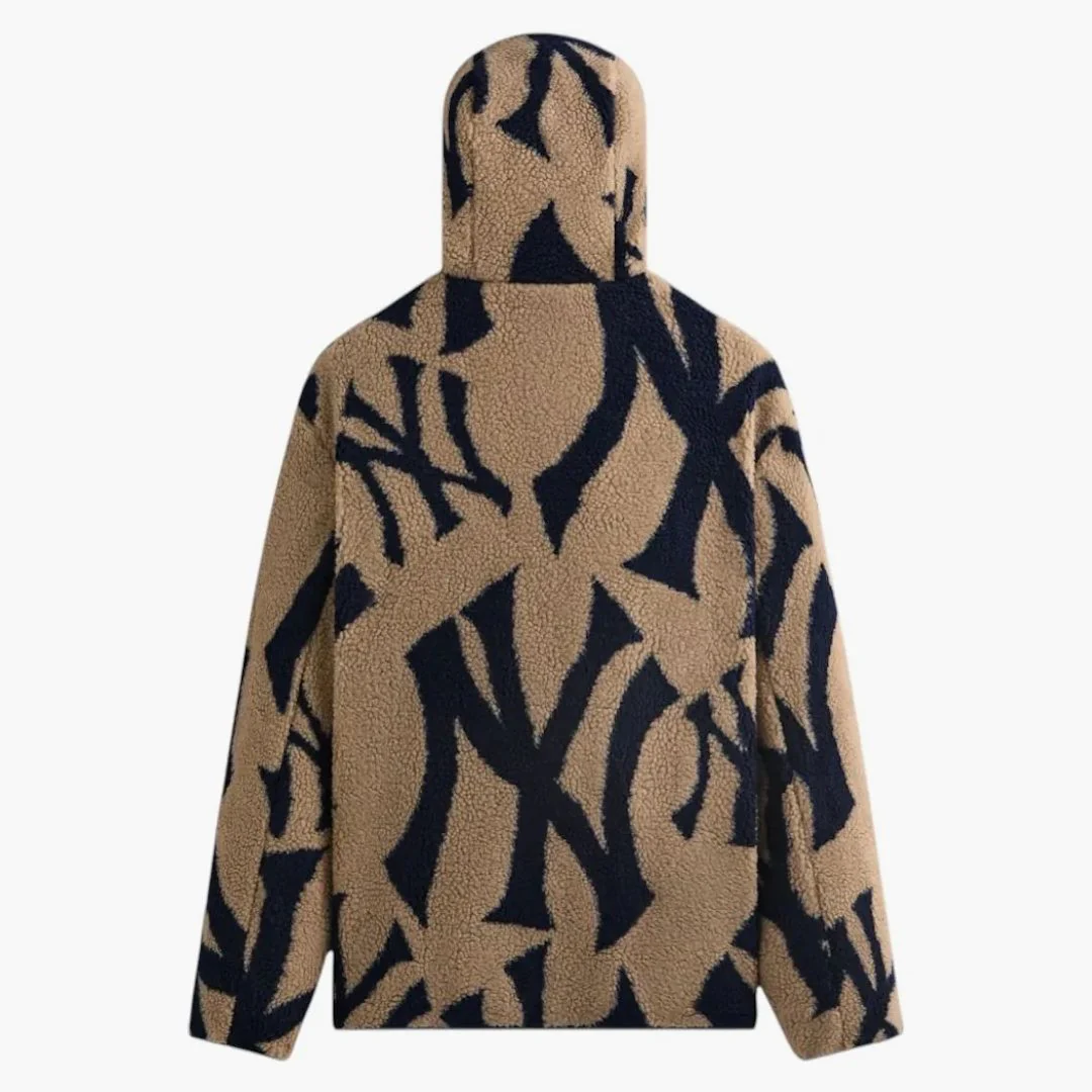 Kith X New York Yankees Hooded Pinehurst Sherpa Jacket Canvas - Image 2