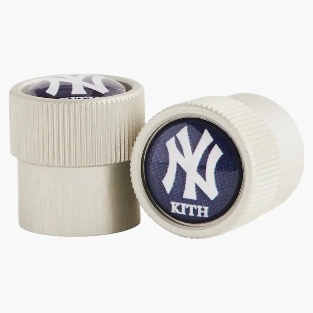 Kith X New York Yankees Tire Valve Caps Nocturnal - Image 2