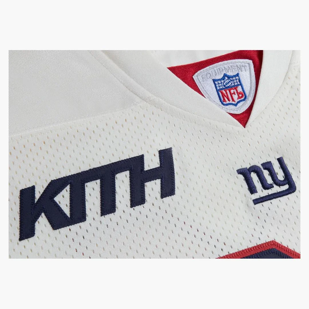 Kith X Nfl Giants Mitchell & Ness Victor Cruz Jersey Sandrift - Image 3
