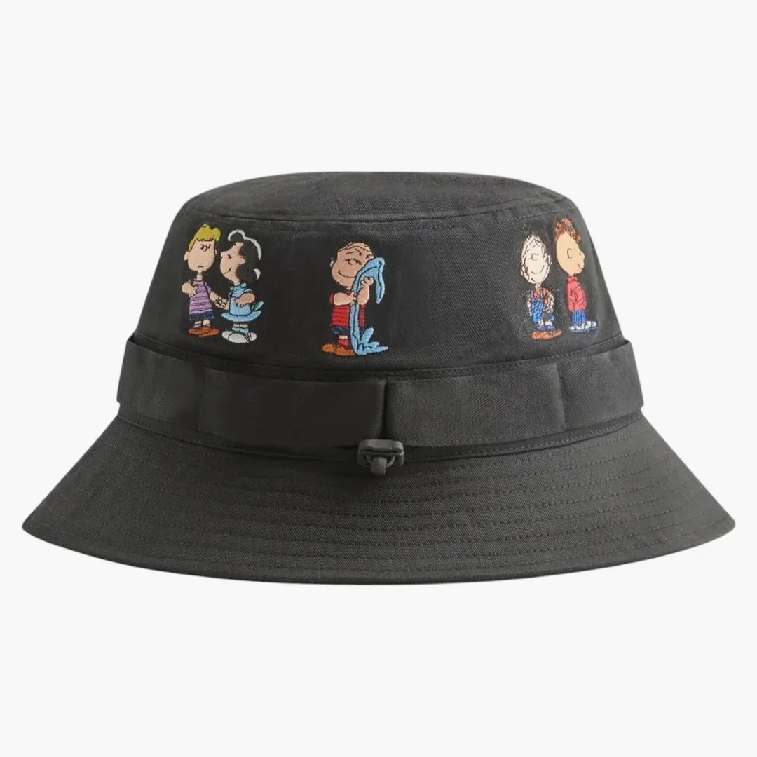 Kith X Peanuts 75 Clemens Bucket Hat Black