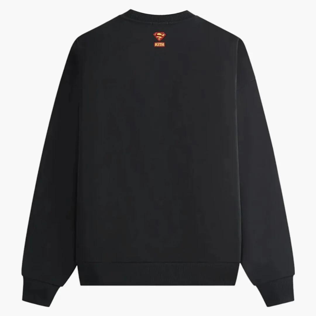 Kith X Superman Kryptonite Nelson Crewneck Black - Image 2