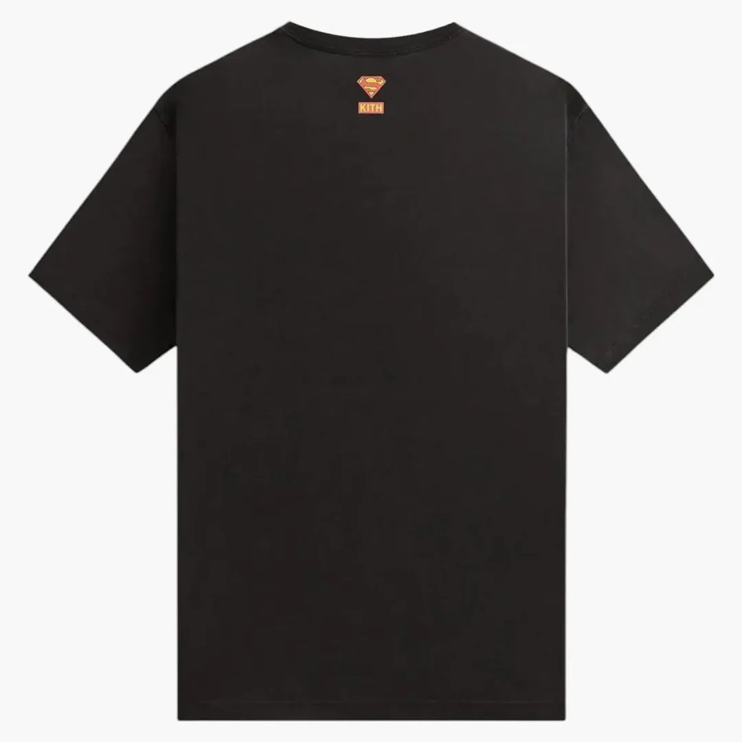 Kith X Superman Man Of Steel Vintage Tee Black - Image 2