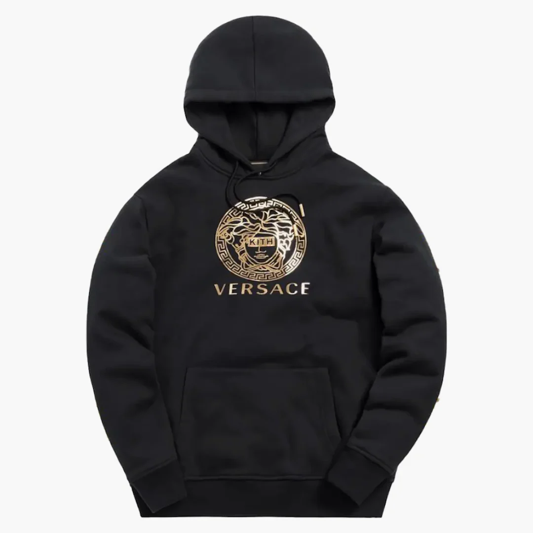 Kith X Versace Medusa Hoodie Black