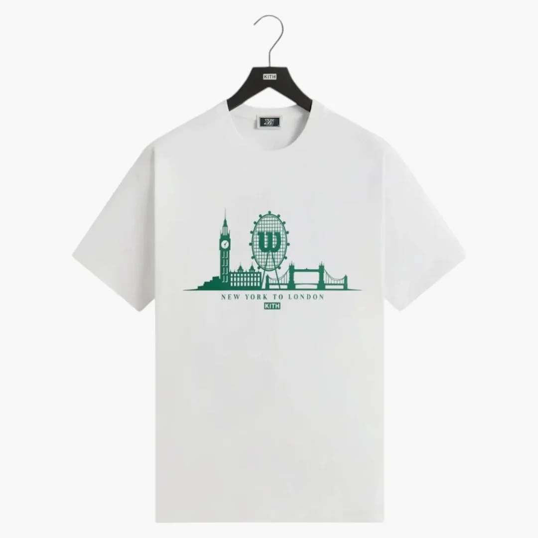 Kith X Wilson Ny To London Tee White