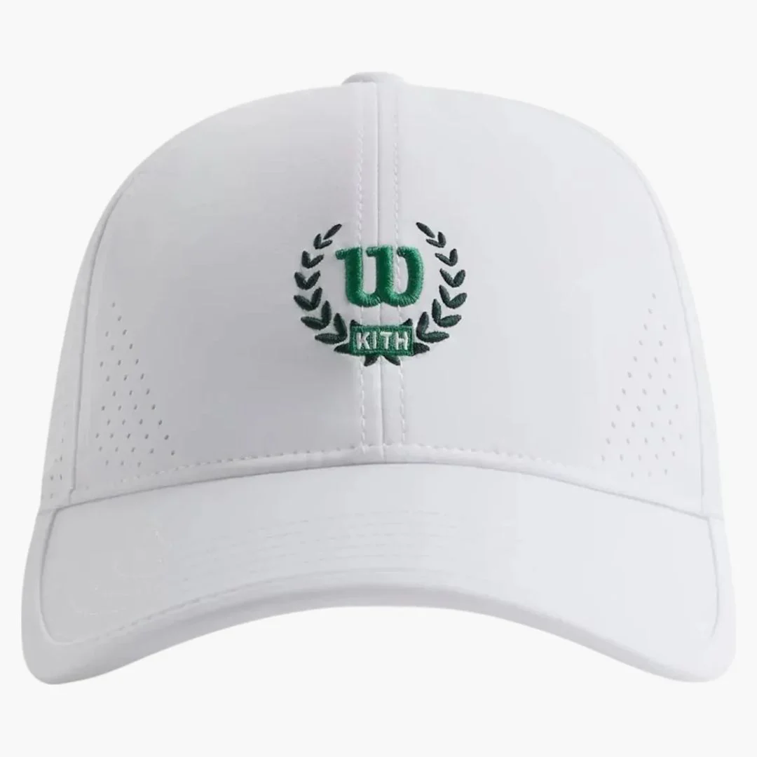 Kith X Wilson Performance Cap White