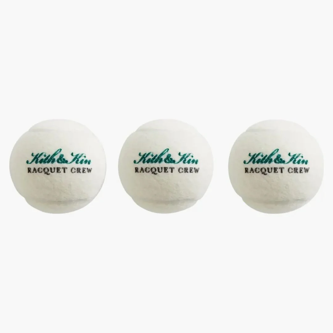 Kith X Wilson Tennis Ball Set (3-pack) White