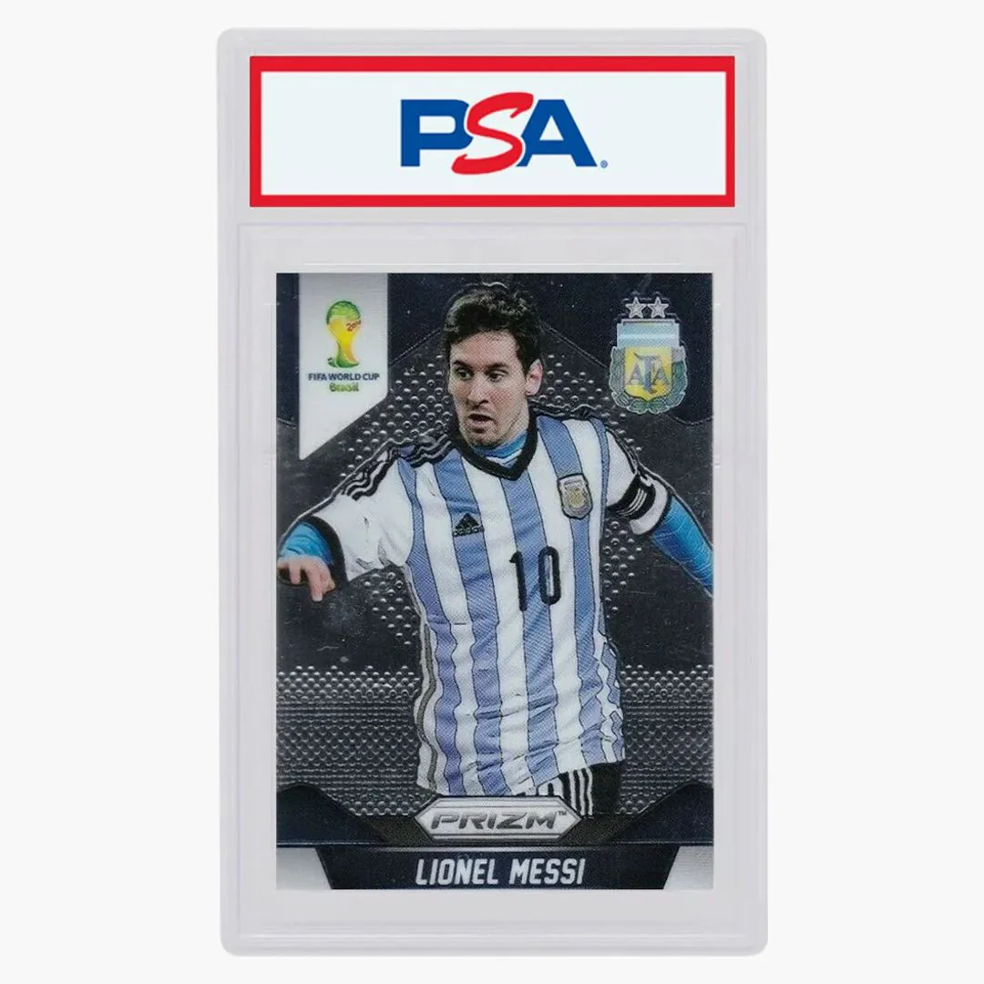 Lionel Messi 2014 Panini Prizm World Cup #12 (psa Or Bgs Graded)