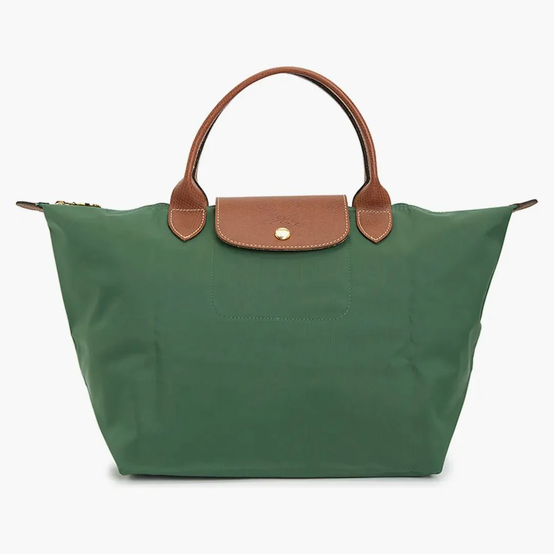 Longchamp Le Pliage M Tote Bag Green