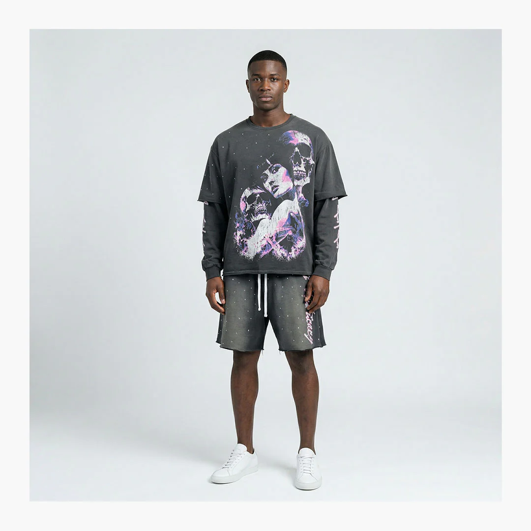 Lost Intricacy Forbidden Love Longsleeve Black - Image 3