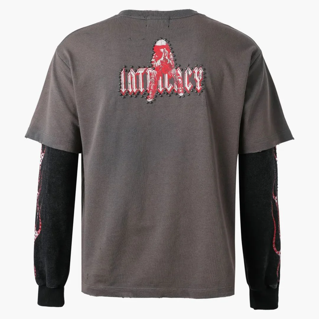 Lost Intricacy Lost Davidson Longsleeve Grey - Image 2