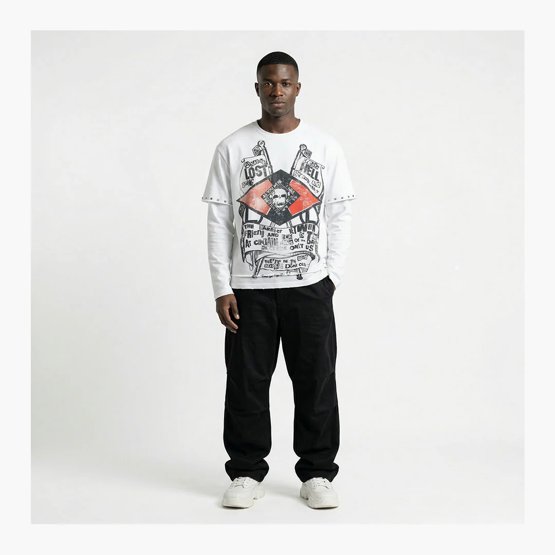 Lost Intricacy Westwood Longsleeve White - Image 3