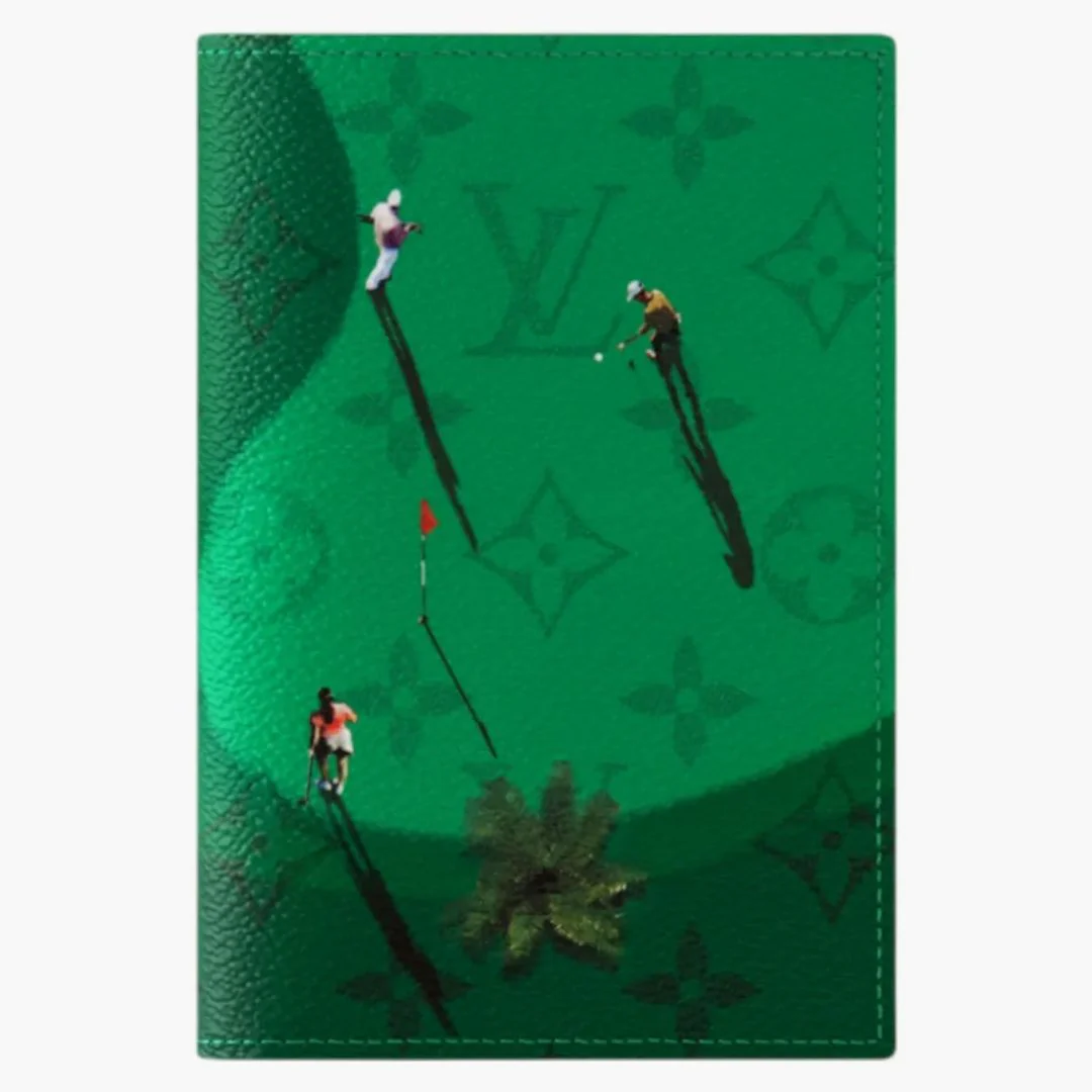 Louis Vuitton Golf Passport Cover Green - Image 3