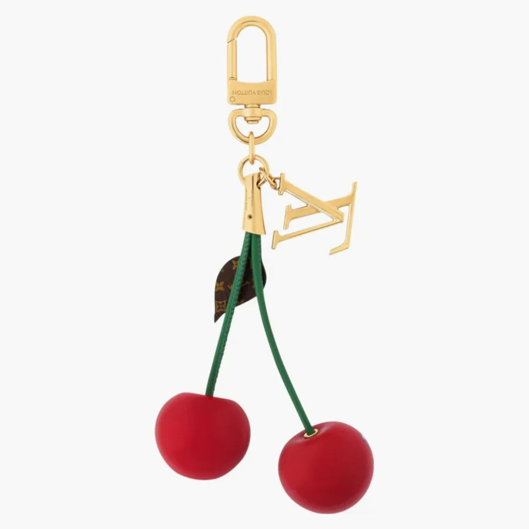 Louis Vuitton X Takashi Murakami Cherry Bag Charm Gold-tone Metal - Image 2
