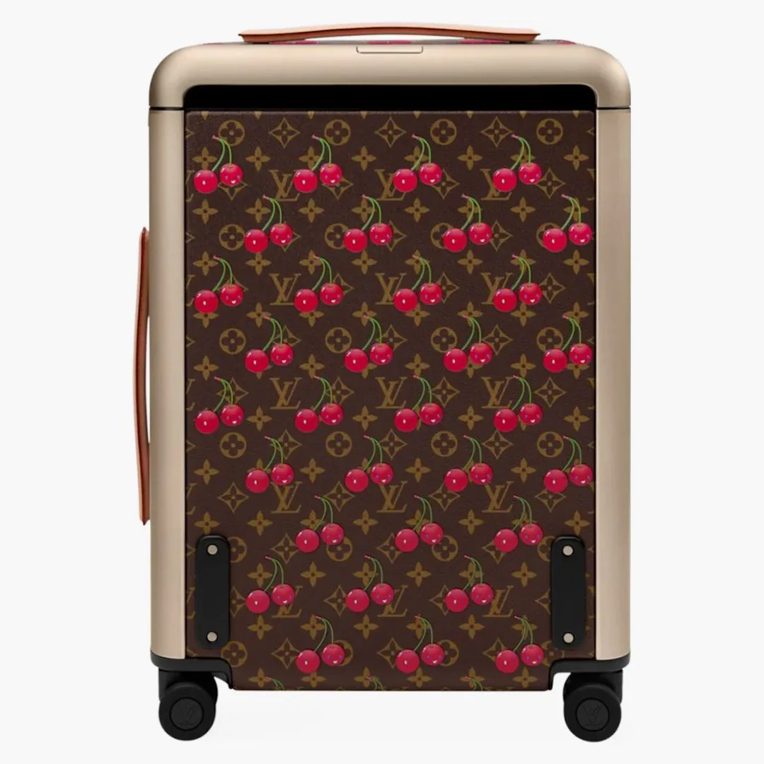 Louis Vuitton X Takashi Murakami Cherry Horizon 55 Brown Monogram - Image 2