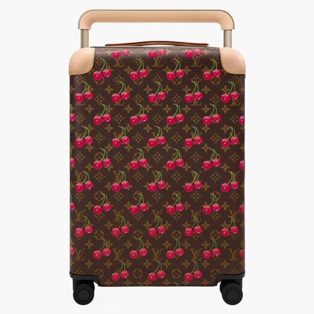 Louis Vuitton X Takashi Murakami Cherry Horizon 55 Brown Monogram - Image 3