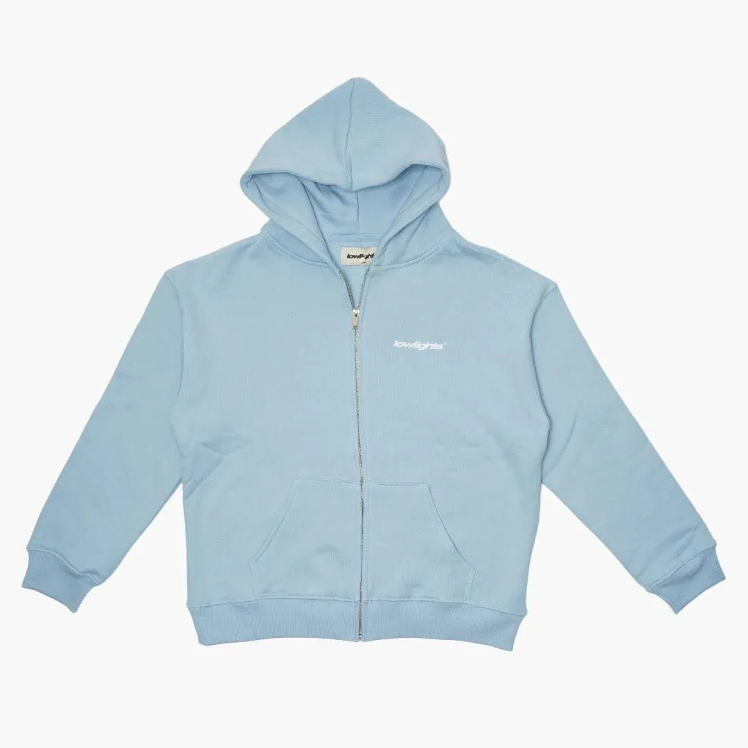 Low Lights Studios Basic Zip Up blue