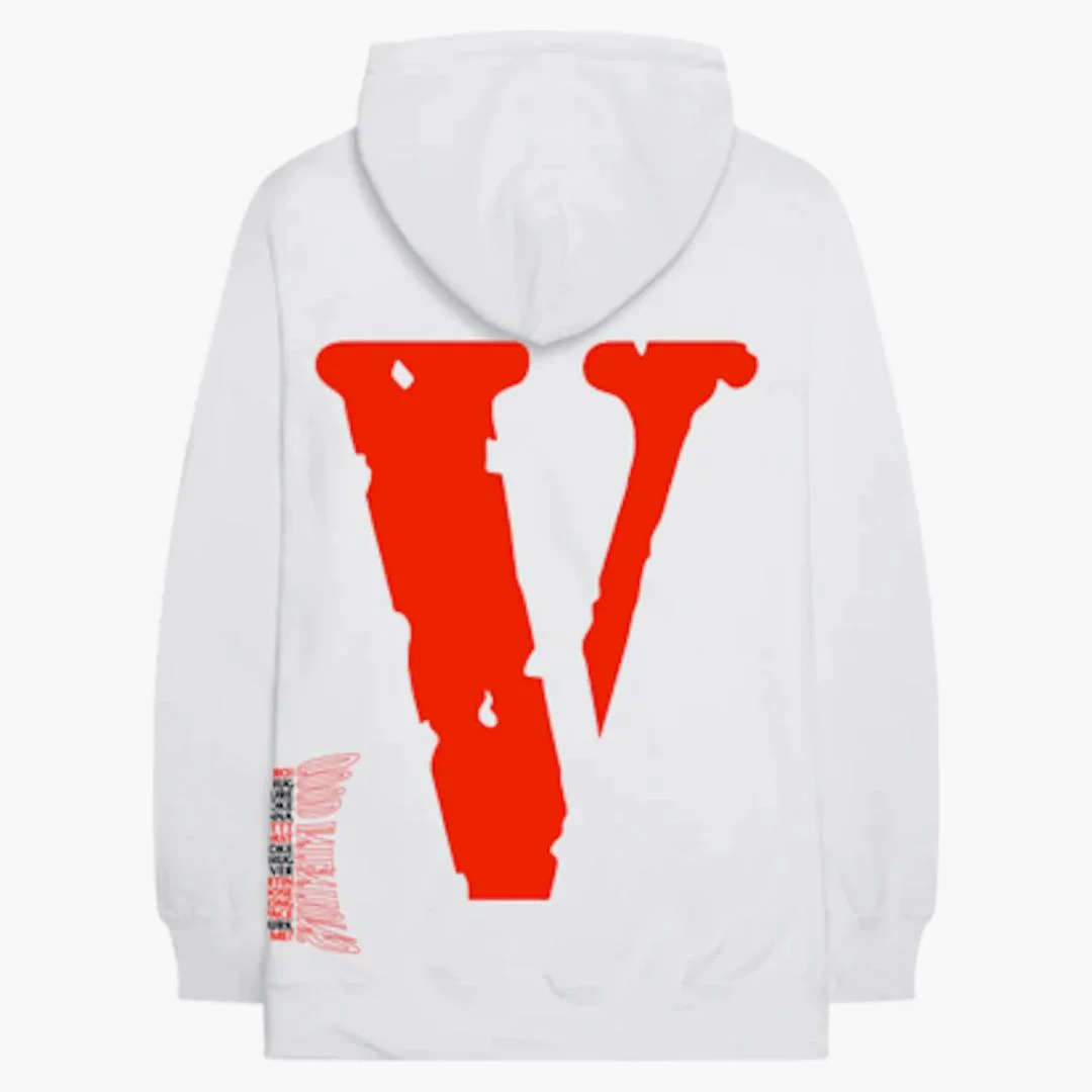 Nav X Vlone Bad Habits Hoodie White - Image 3