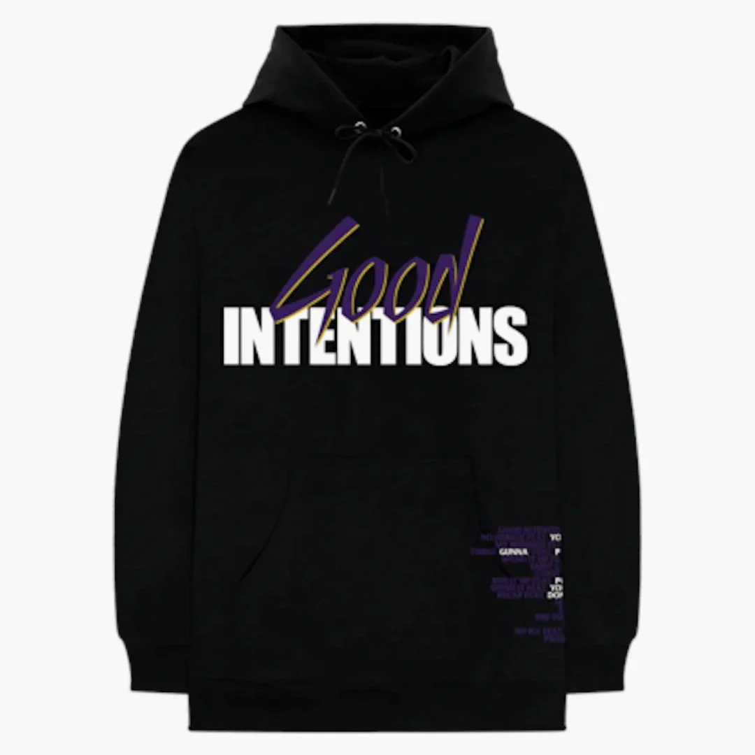 Nav X Vlone Doves Hoodie Black - Image 2