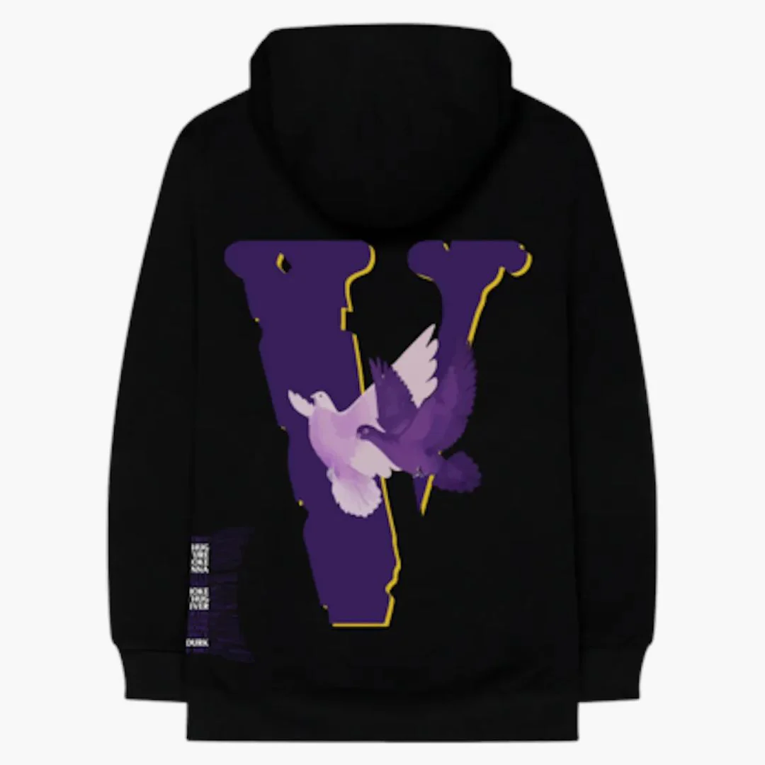 Nav X Vlone Doves Hoodie Black - Image 3