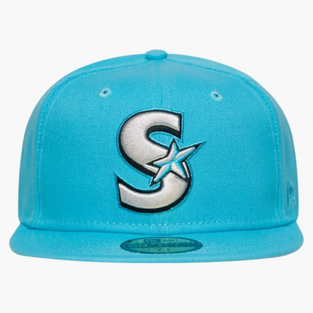 New Era Scarborough Shooting Stars 59fifty Fitted Hat Vice Blue