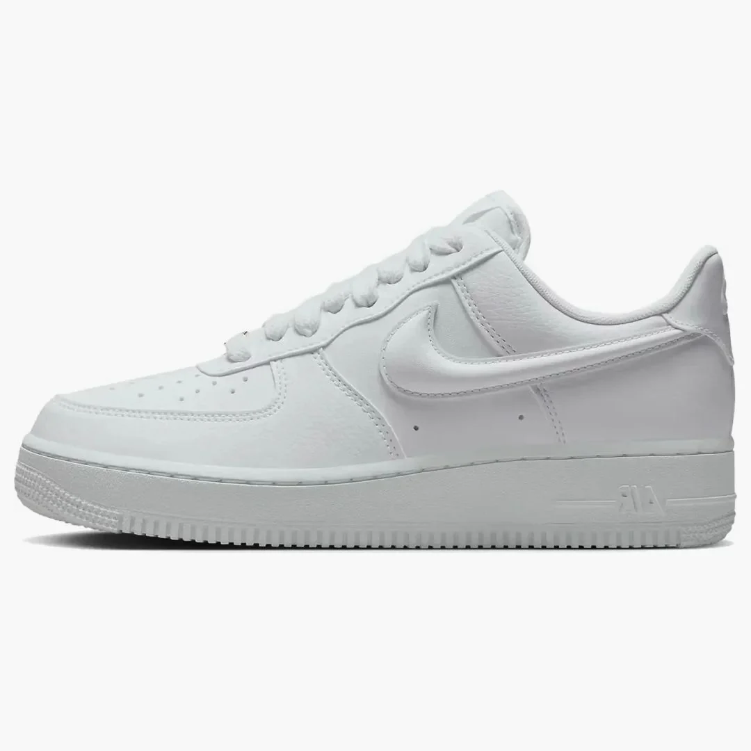 Nike Air Force 1 Low '07 Next Nature Triple White Bulbous Swoosh (women's)