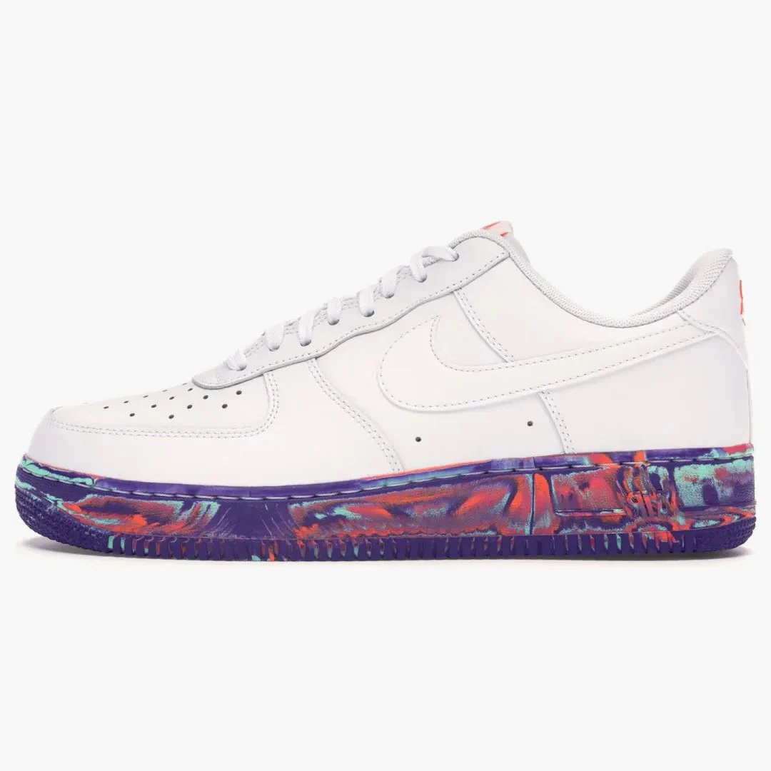 Nike Air Force 1 Low White Multi-color Marble