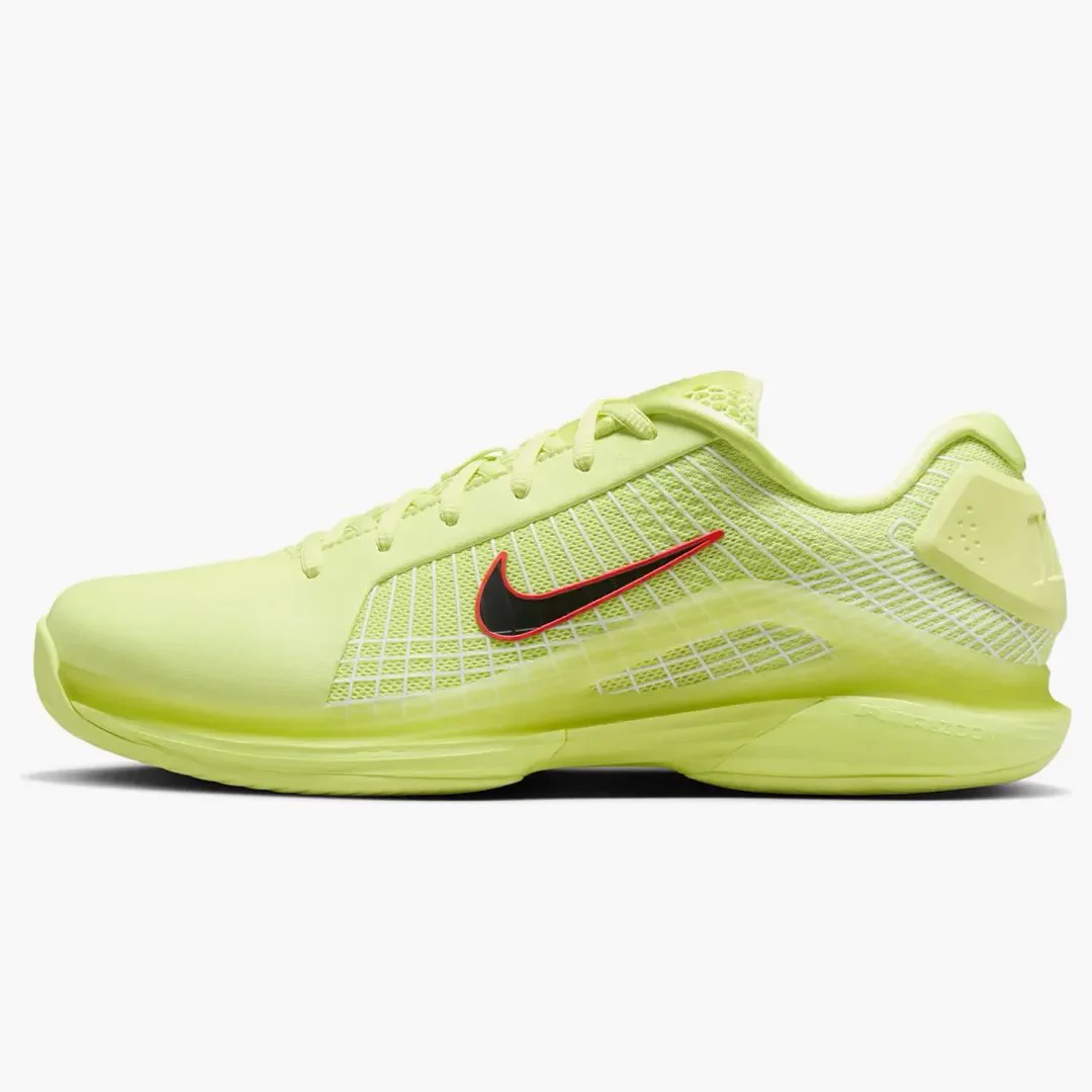 Nike Court Air Zoom Vapor 12 Hypersmash Hc Light Lemon Twist Light Crimson White Black