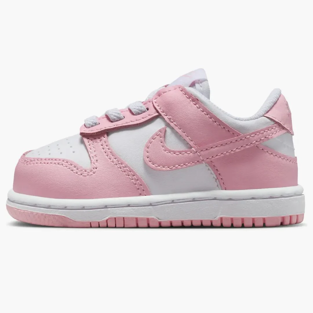 Nike Dunk Low White Medium Soft Pink (td)