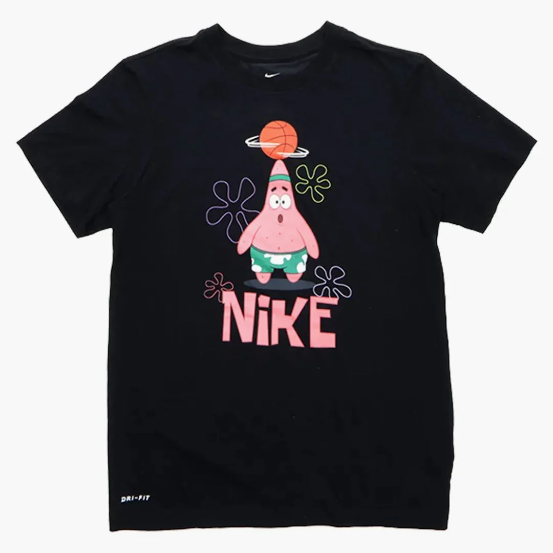 Nike Kyrie X Spongebob Dri-fit Patrick Star Tee Black