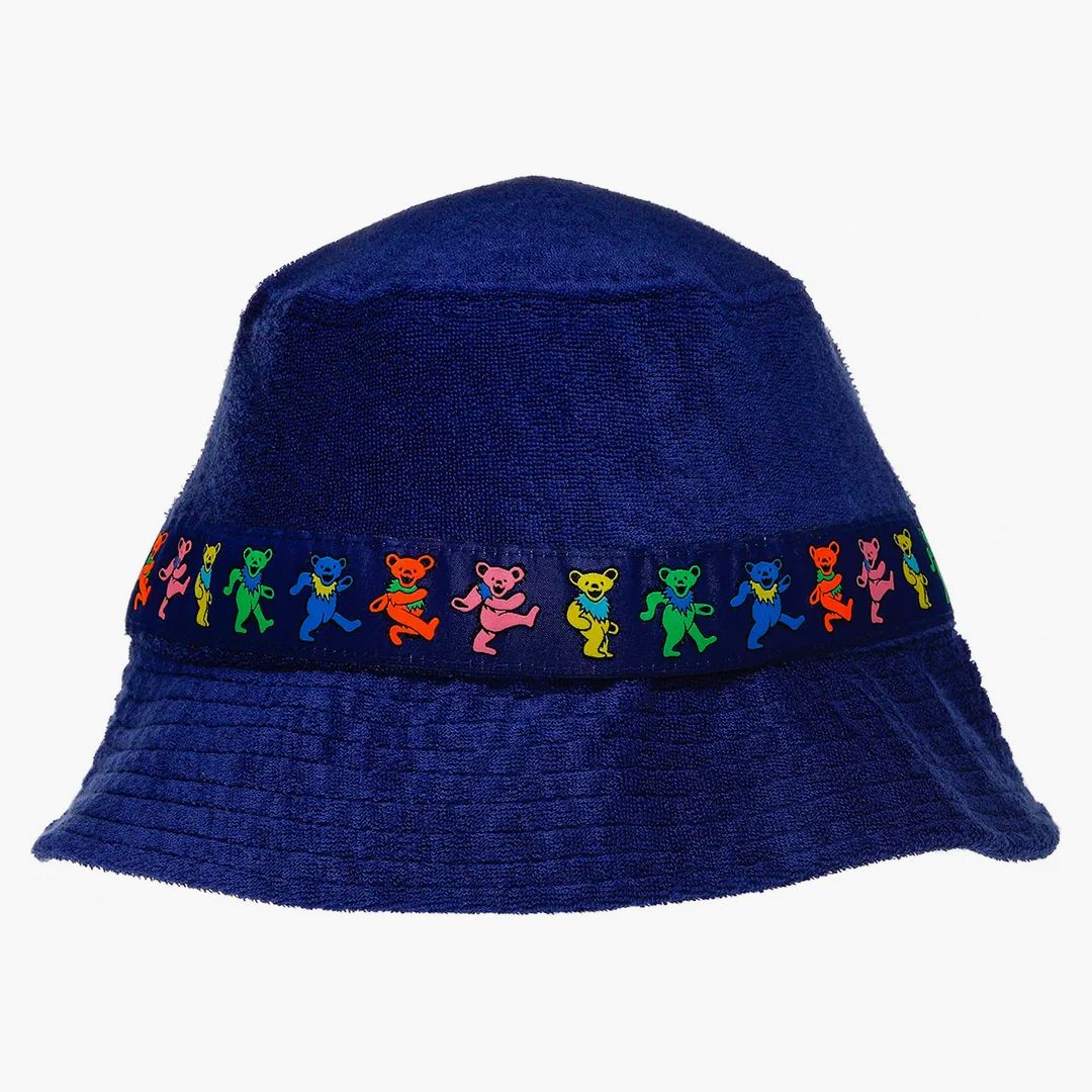 Nike X Grateful Dead Bucket Hat Blue - Image 2