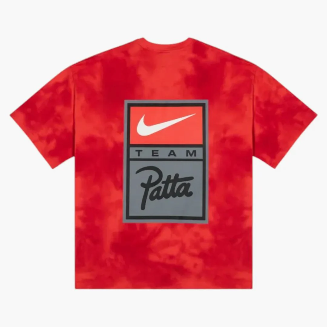 Nike X Patta Nrg Gx Washed T-shirt Rush Red/university Red/gym Red - Image 2