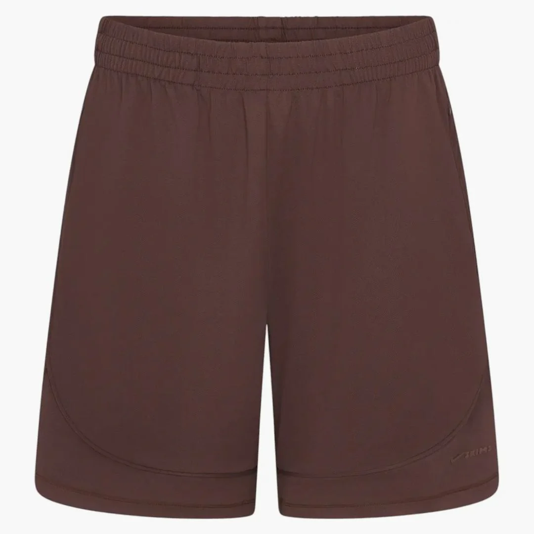 Nike X Skims Women's Airy Relaxed Short Dark Sepia