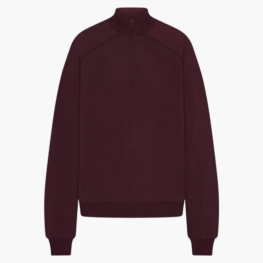 Nike X Skims Women's Matte Tricot Oversized Track Jacket Currant