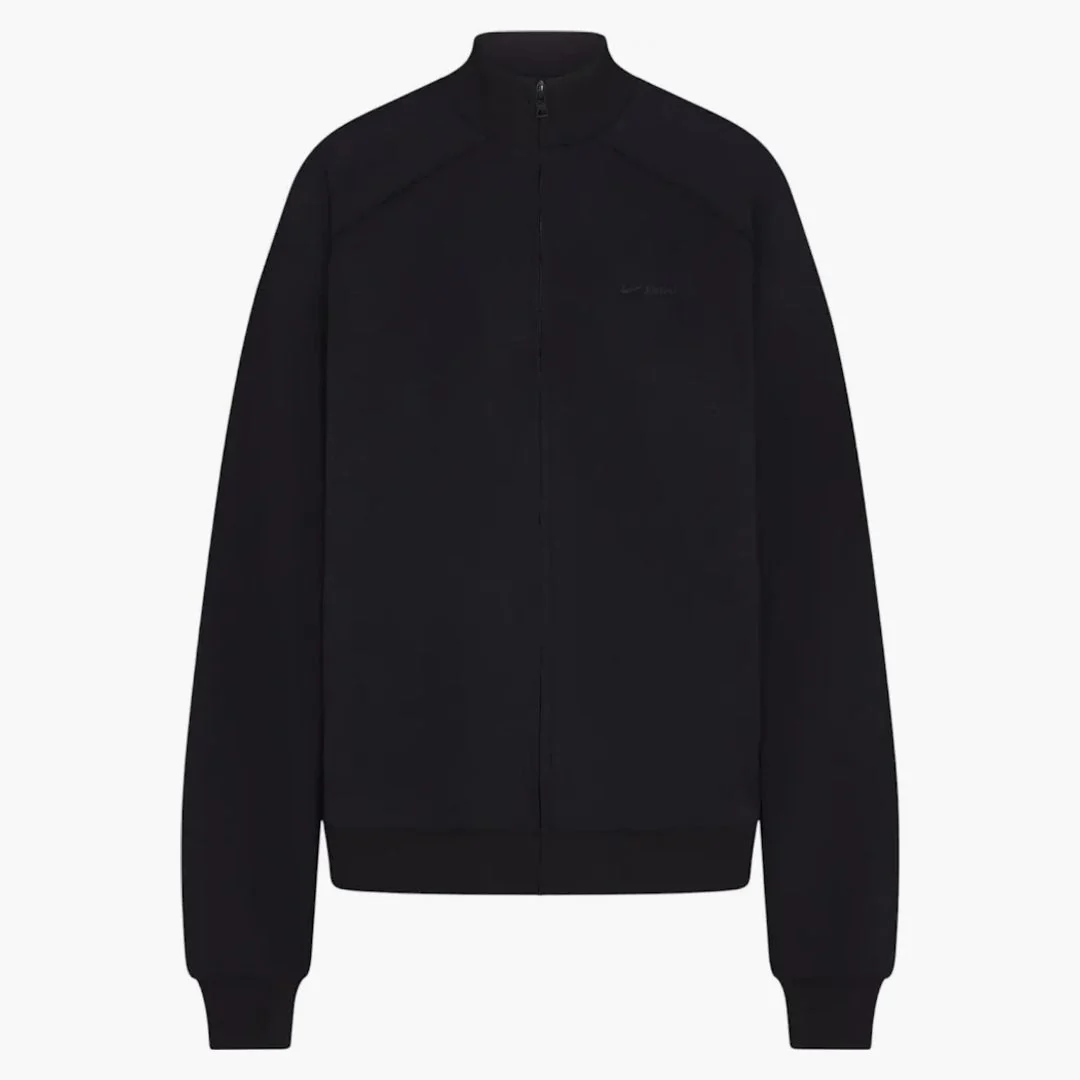 Nike X Skims Women's Matte Tricot Oversized Track Jacket Obsidian
