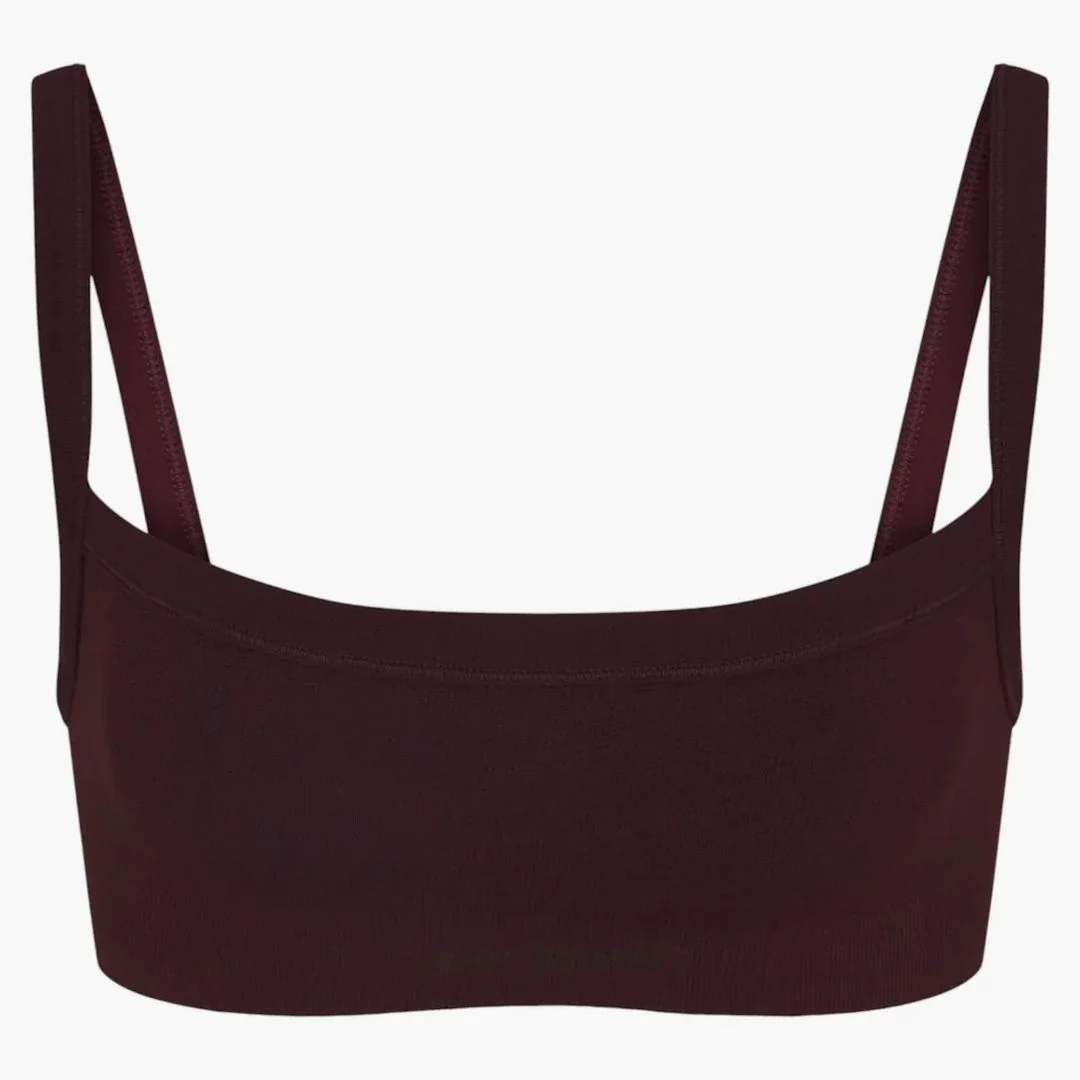 Nike X Skims Women's Vintage Seamless Cami Bra Currant