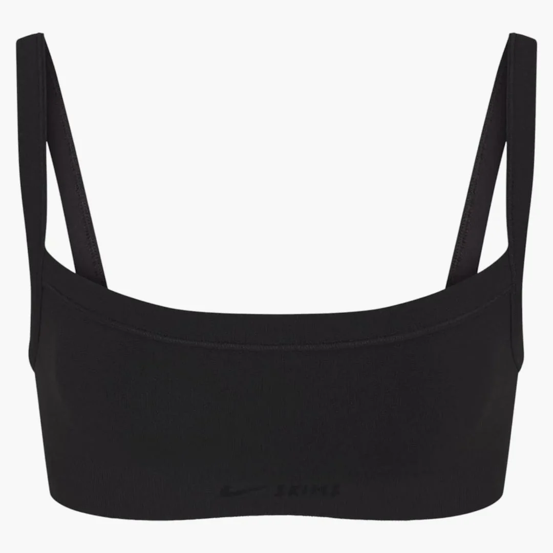 Nike X Skims Women's Vintage Seamless Cami Bra Obsidian