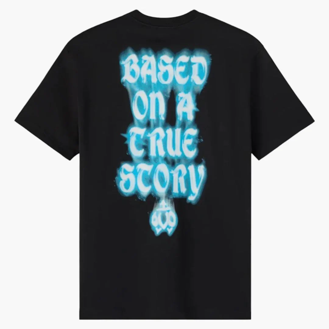 Ovo Mystic Rose T-shirt Black - Image 2