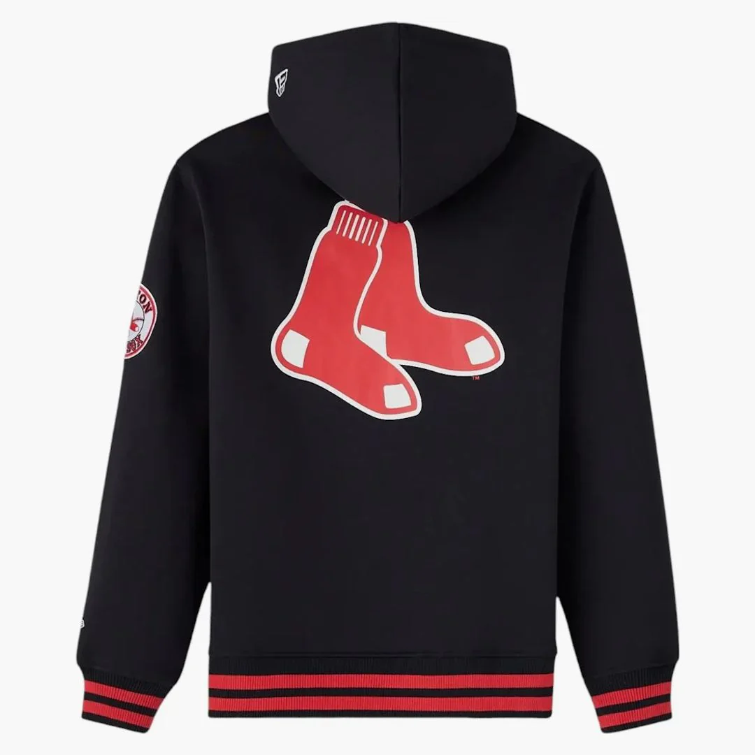 Ovo X New Era Mlb Boston Red Sox Hoodie Navy - Image 2